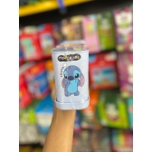 CONJUNTO PORTA CANETAS COM BANDEJA STITCH