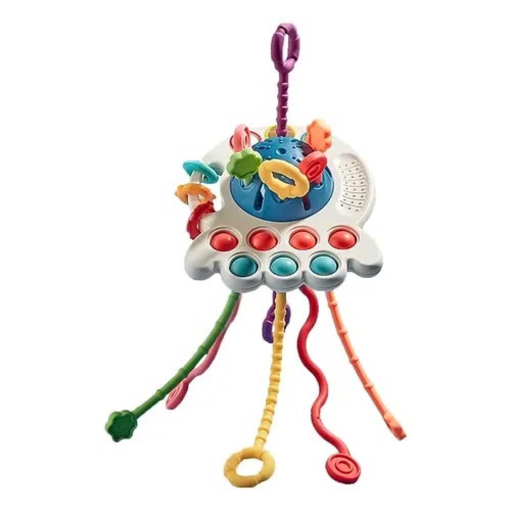 BRINQUEDO SENSORIAL 4 EM 1 PARA BEBE