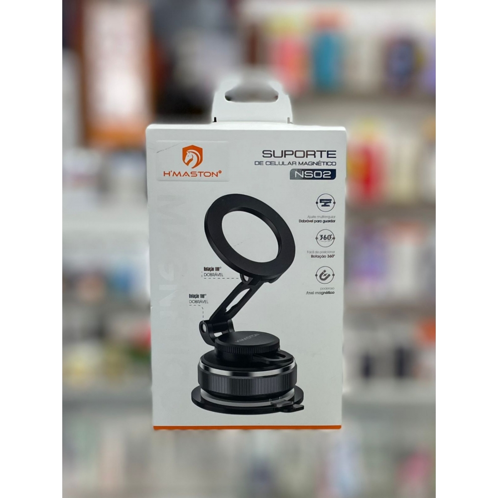 SUPORTE DE CELULAR MAGNÉTICO H´MASTON NS02