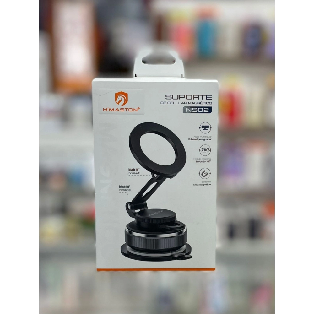 SUPORTE DE CELULAR MAGNÉTICO H´MASTON NS02