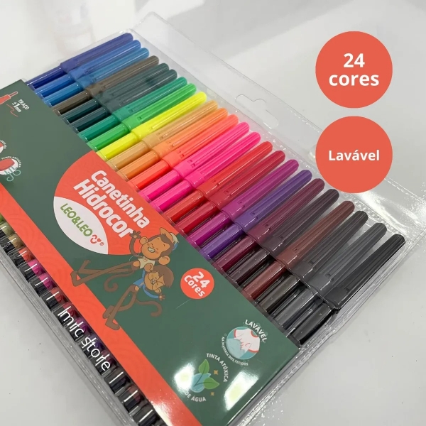 CANETINHA LEO&LEO 24 CORES